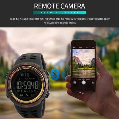 Fesara Men's Digital Fitness Tracker Watch