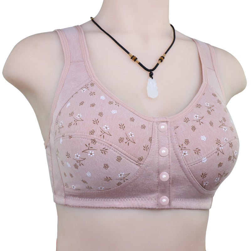 Fesara | Soft Front Closure Supportive Bra