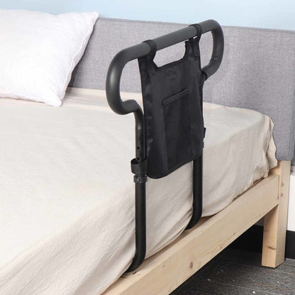 Safe Adult Bed Rail with Storage Pocket