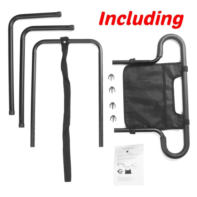 Safe Adult Bed Rail with Storage Pocket