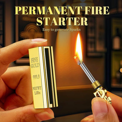 Luxury Gold Permanent Lighter Match