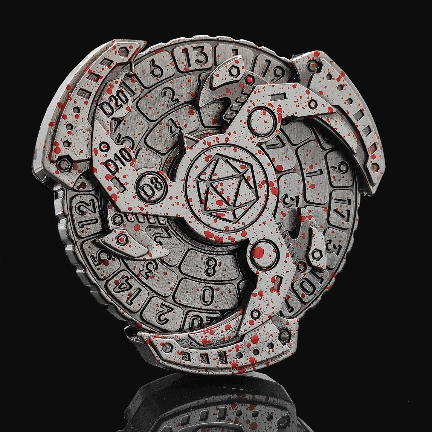 Premium 7-in-1 Metal Fidget Dice Set