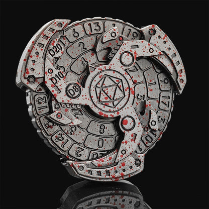 Premium 7-in-1 Metal Fidget Dice Set