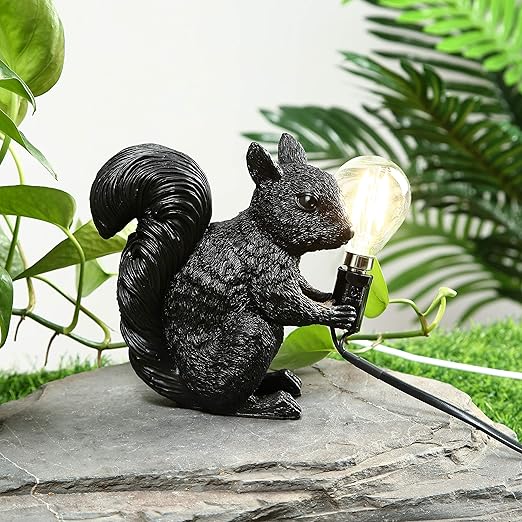 Rustic Woodland Table Lamp