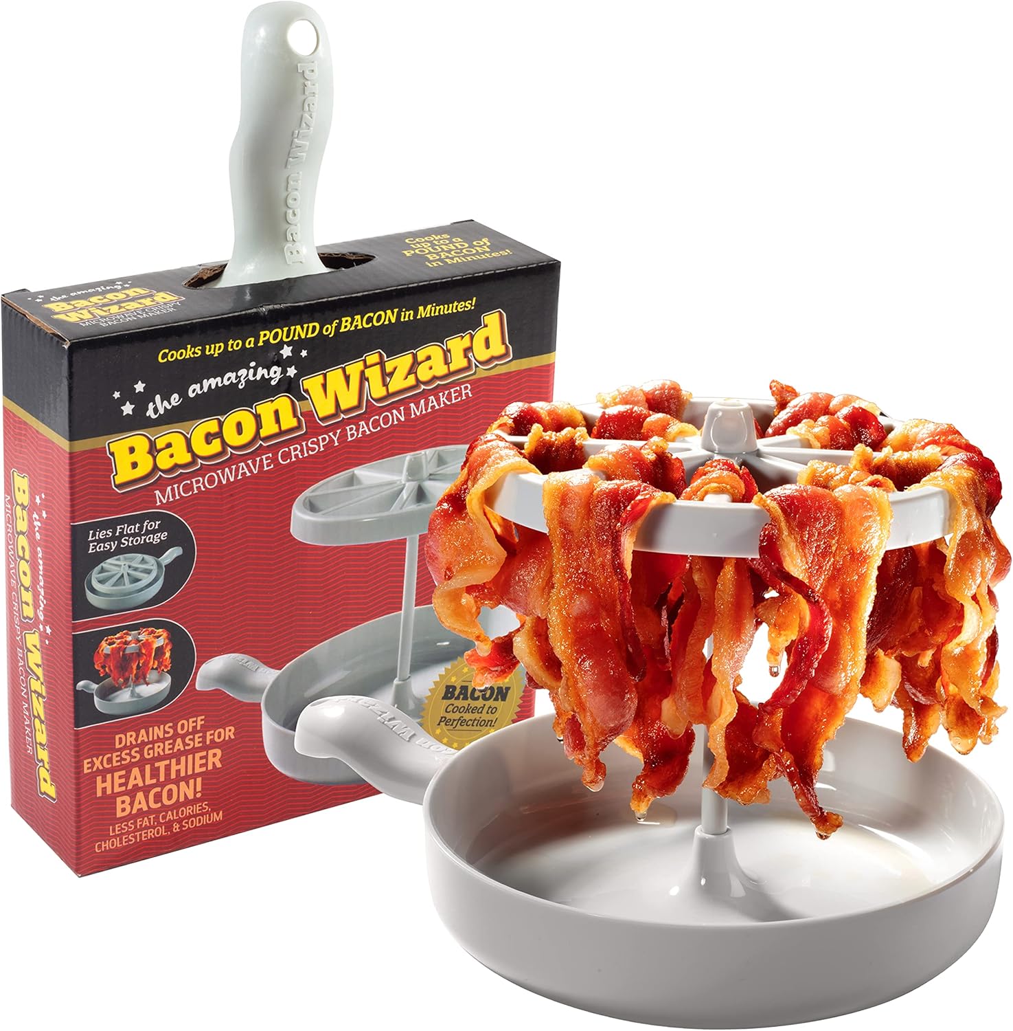 Easy Bacon Microwave Cooking Tray - Fesara