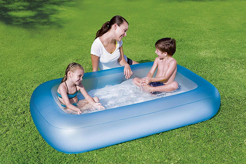 Colorful Kids Inflatable Pool with Pump