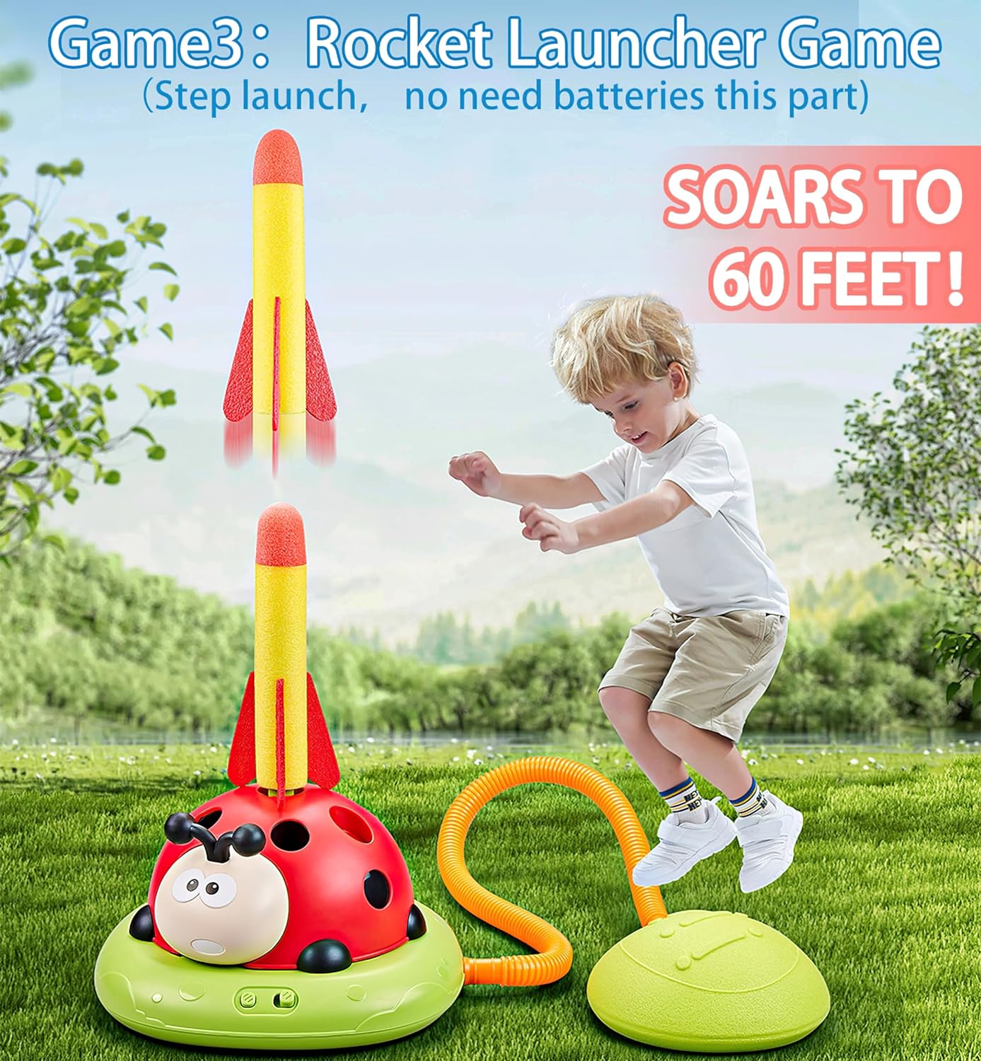 Fun Ring Toss and Space Toy Set