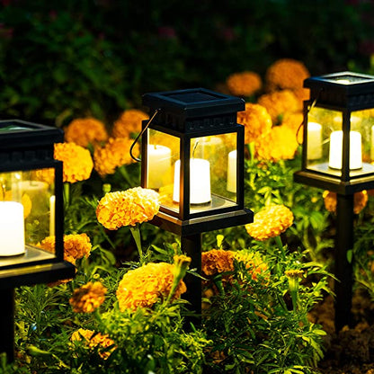 Outdoor Solar Powered Garden Lantern