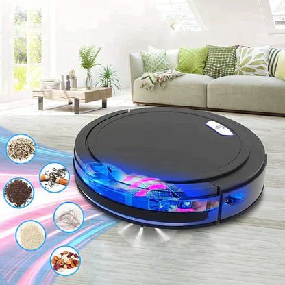Pet Hair Robot Vacuum, Slim and Smart Cleaner - Fesara