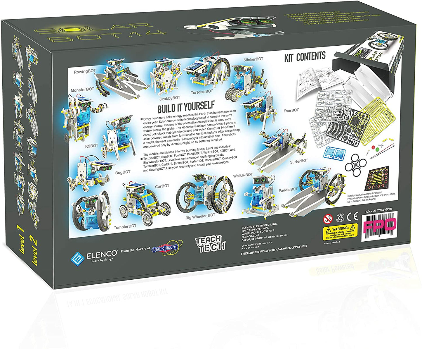 Fun DIY Solar Robot Building Kit for Kids