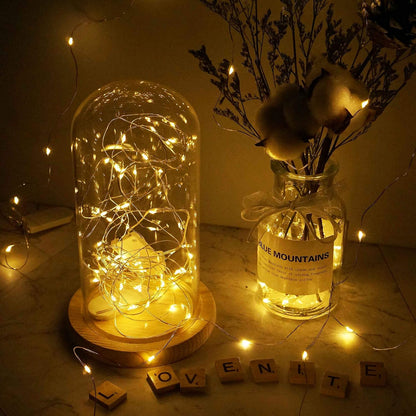 Waterproof Solar String Lights for Yard and Patio