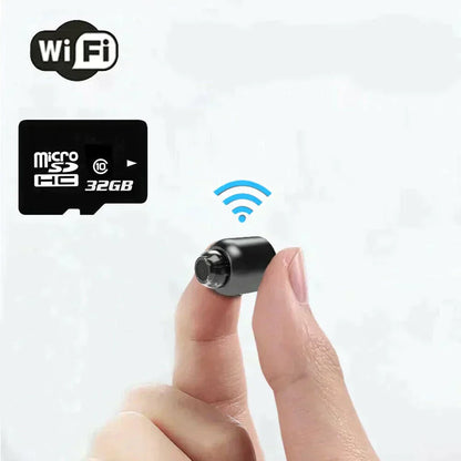 Mini WiFi Security Camera with Night Vision