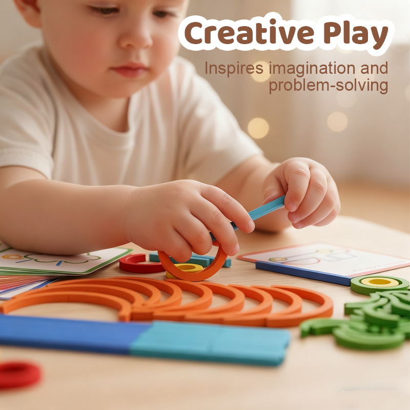 Interactive Kids Learning Blocks Toy Set