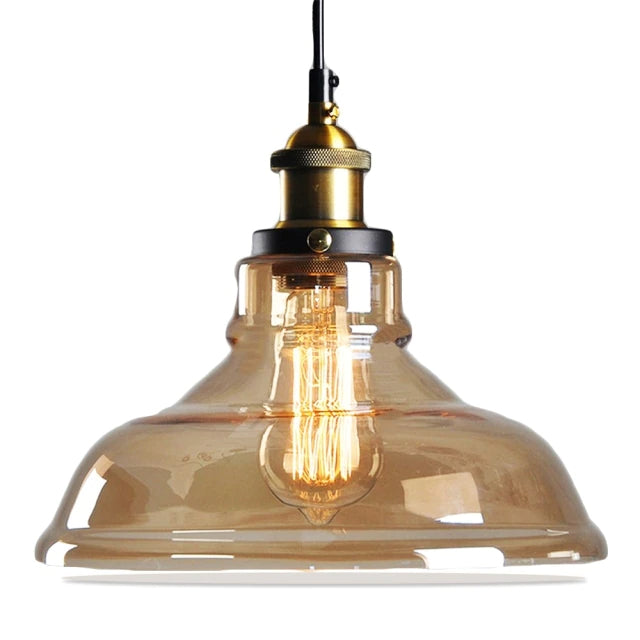 Elegant Glass Pendant Light Fixture