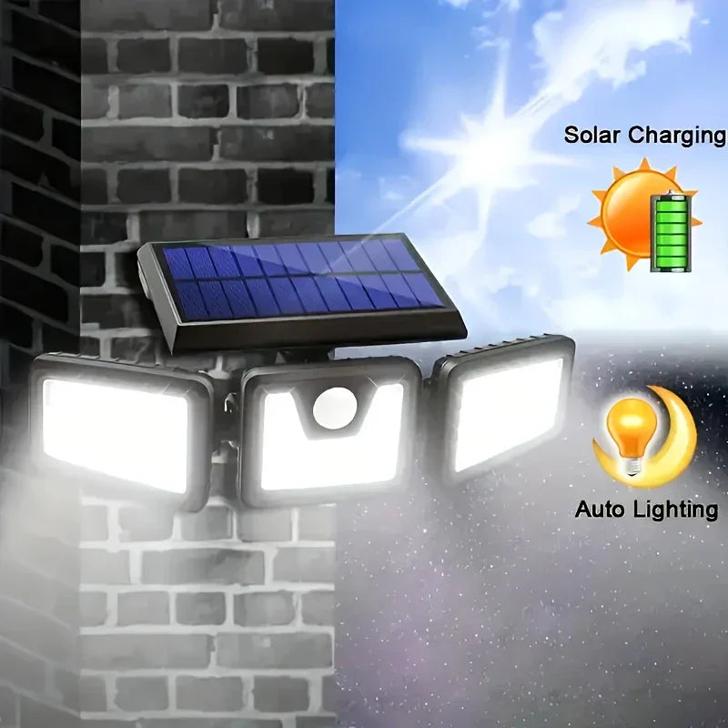 Bright Outdoor Motion Sensor Security Light