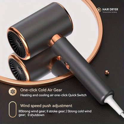 Powerful 2000W Salon Hair Dryer with Dual Air Settings