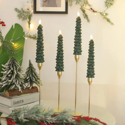 Warm White LED Christmas Candles