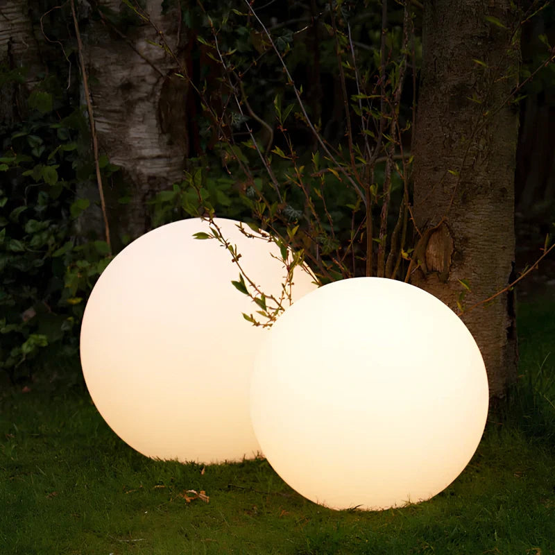 Colorful Outdoor Solar LED Globe Light