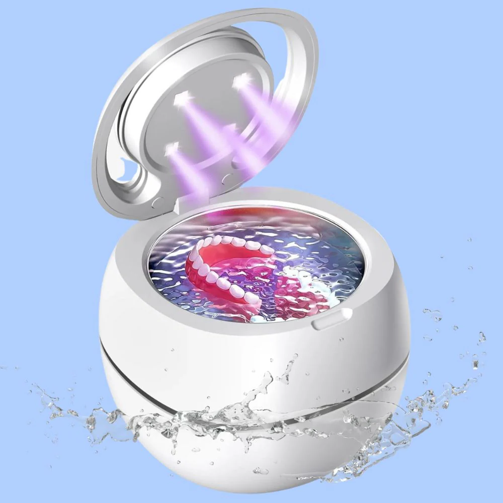 Compact Travel Denture Cleaning Device - Fesara