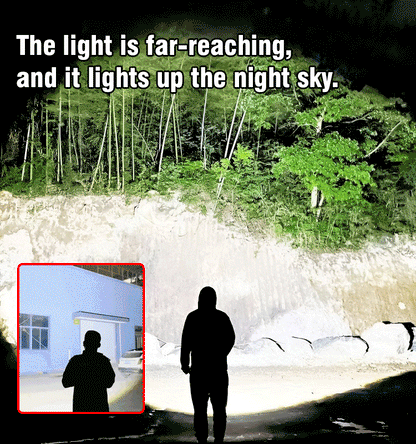 Compact Triple LED Mini Power Flashlight