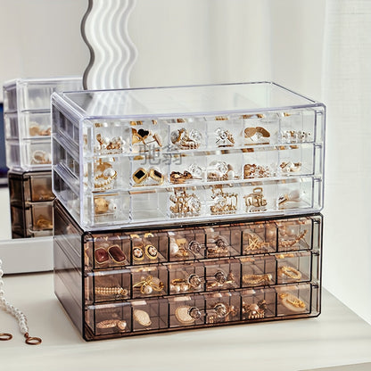 Premium Jewelry Box with 72 Storage Compartments