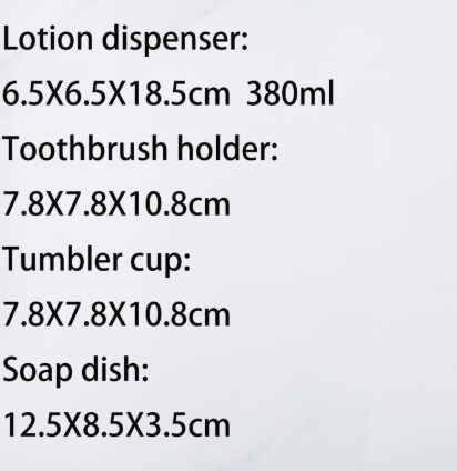 Luxury Bathroom Essentials Set