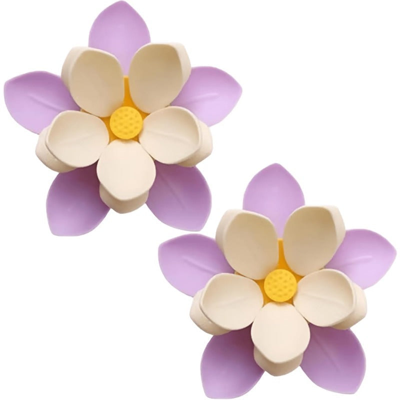 Colorful Floral Fridge Magnet Clip