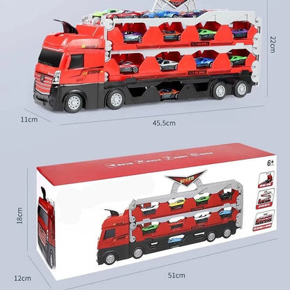Portable 2 in 1 Folding Car Track Set