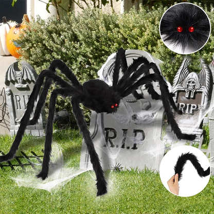 Creepy Halloween Spider Web Decor