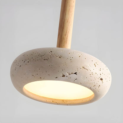 Fesara | Elegant Stone LED Pendant Light