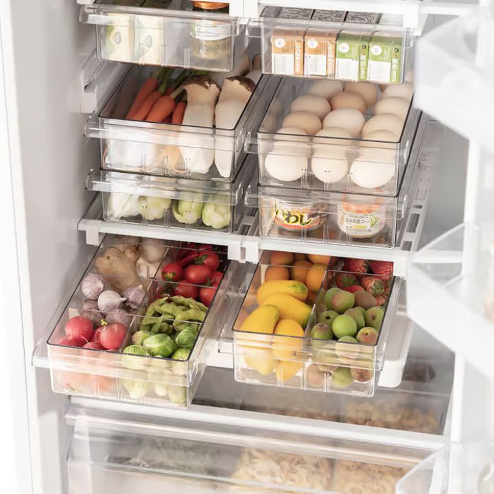 Organized Fridge Storage for More Space