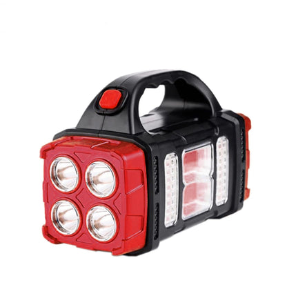 Bright Portable Solar Powered LED Flashlight Charger