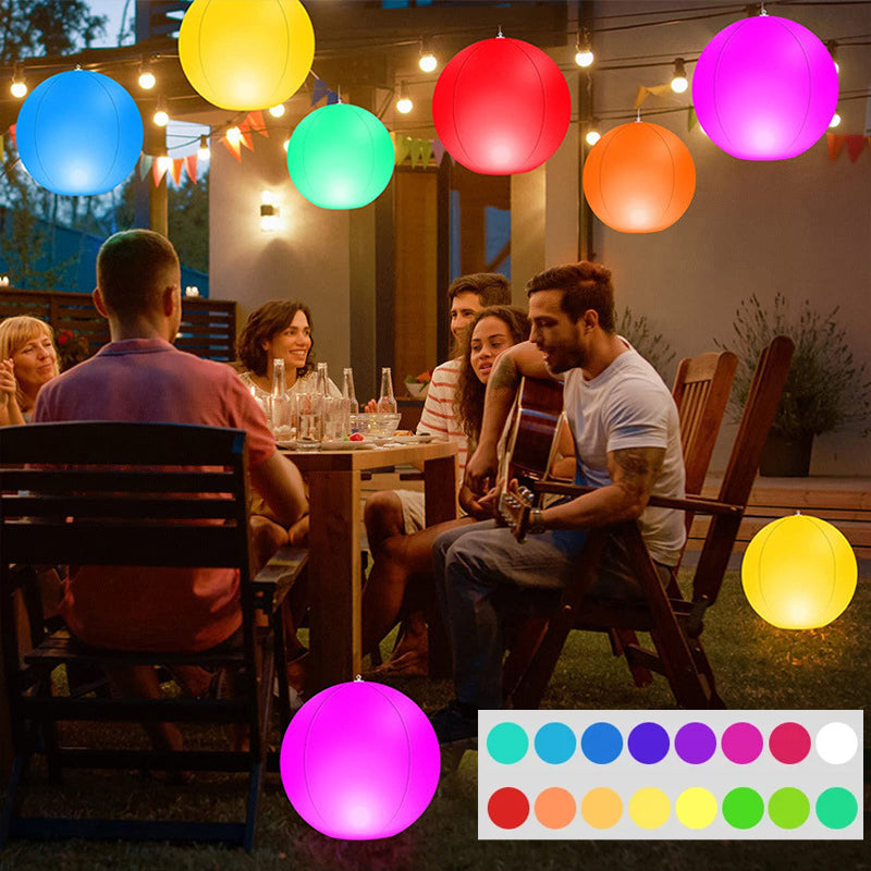 Colorful LED Water Globe Night Light - Fesara