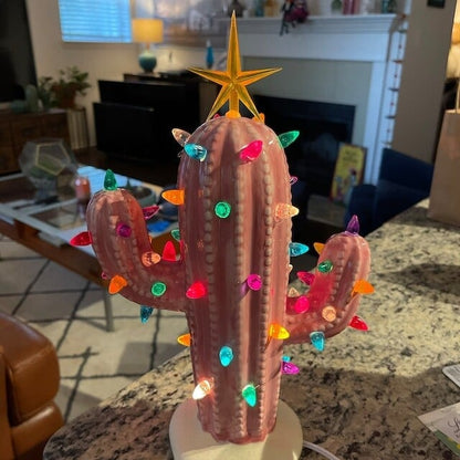 Low Maintenance Indoor Glow Cactus Lamp