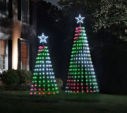 Synchronized Colorful LED Christmas Tree