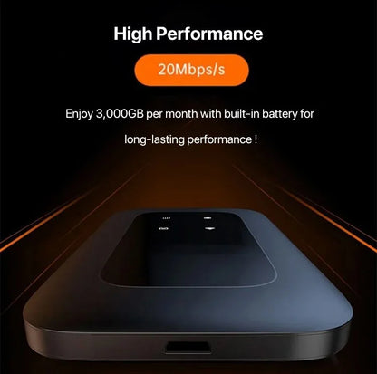 Compact 4G LTE WiFi Hotspot – Fast Mobile Internet On The Go