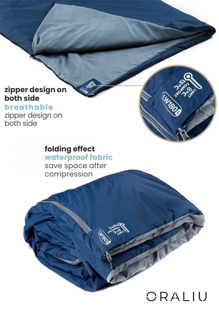 Portable Camping Sleeping Bag – Lightweight & Compact