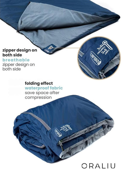 Portable Camping Sleeping Bag – Lightweight & Compact