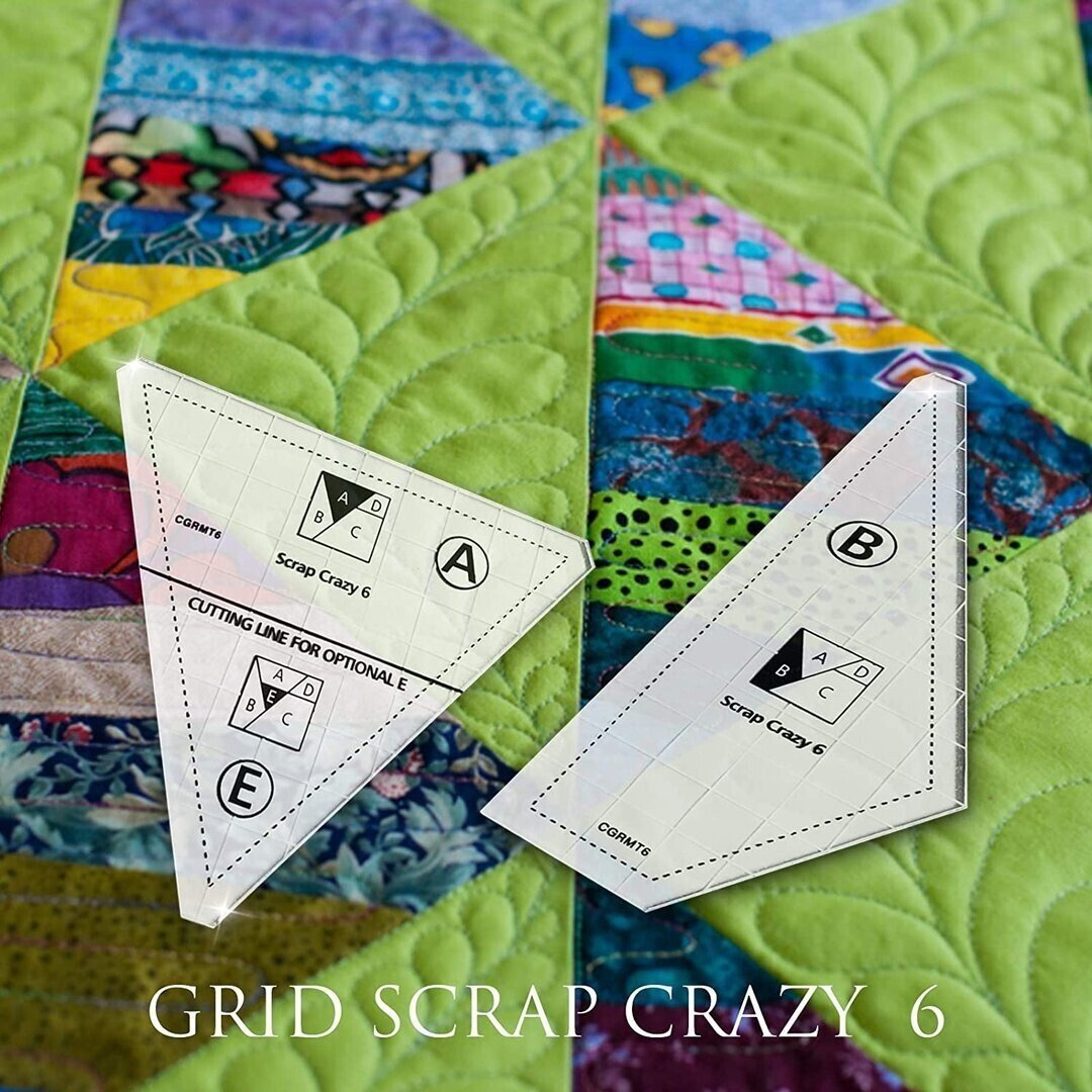 Easy Sewing Template Kit with Non Slip Fabric Cutter Guide