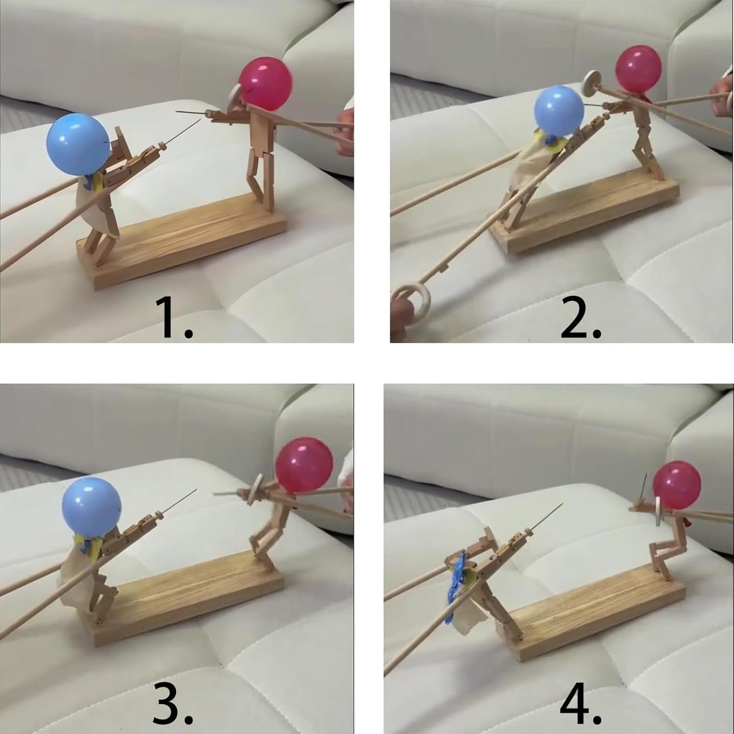 Fun Bamboo Robot Toys