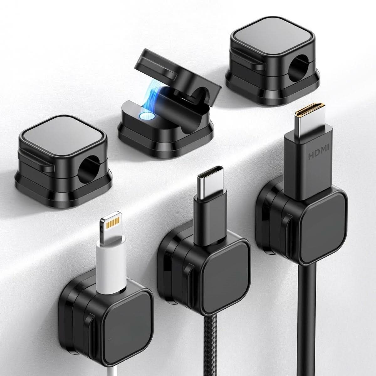Easy Cable Organizer for a Clutter Free Home - Fesara