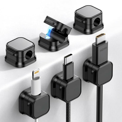 Easy Cable Organizer for a Clutter Free Home - Fesara