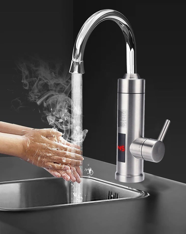 Fast Instant Hot Cold Kitchen Sink Faucet