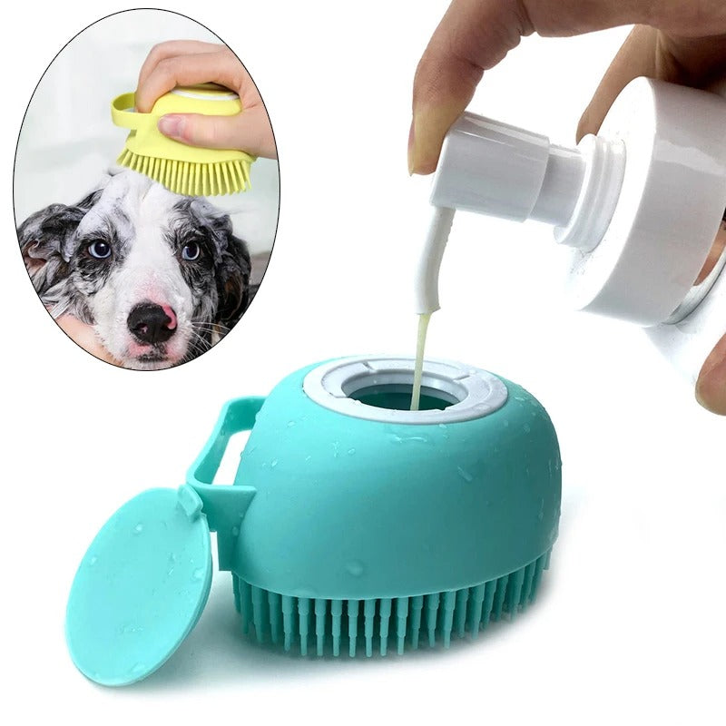 Pet Massage Glove Soft Exfoliating Tool