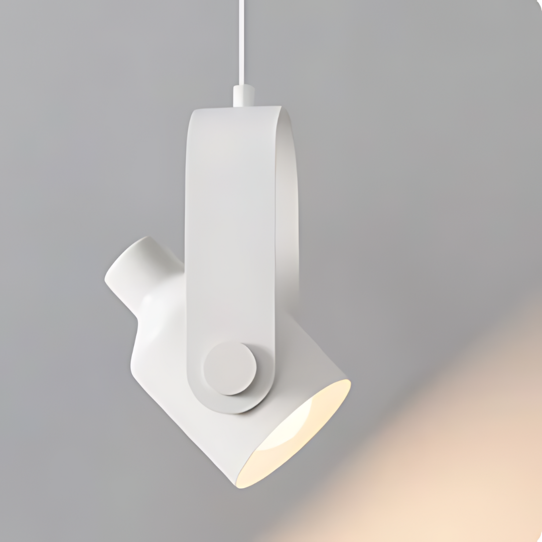 Simple Pendant Light with Adjustable Arm