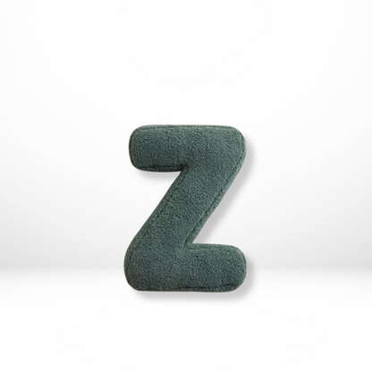 Soft Velvet Letter Pillow With Alphabet A-Z