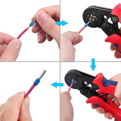 Easy Use Crimping Tool Kit with Adjustable Ferrule