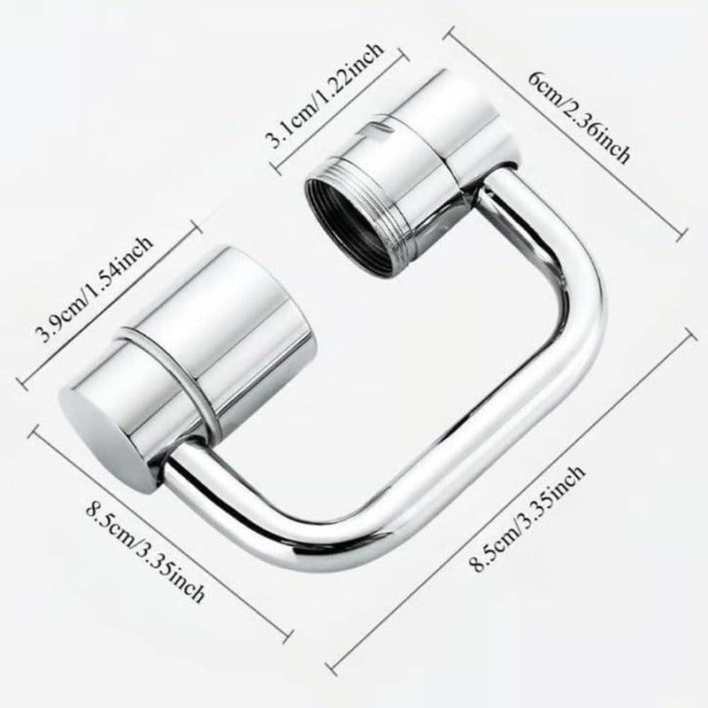 Flexible 360° Rotating Sink Faucet Extender