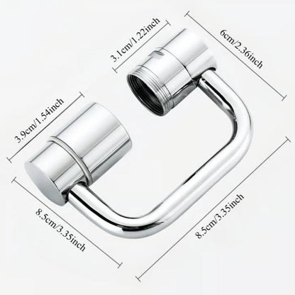 Flexible 360° Rotating Sink Faucet Extender