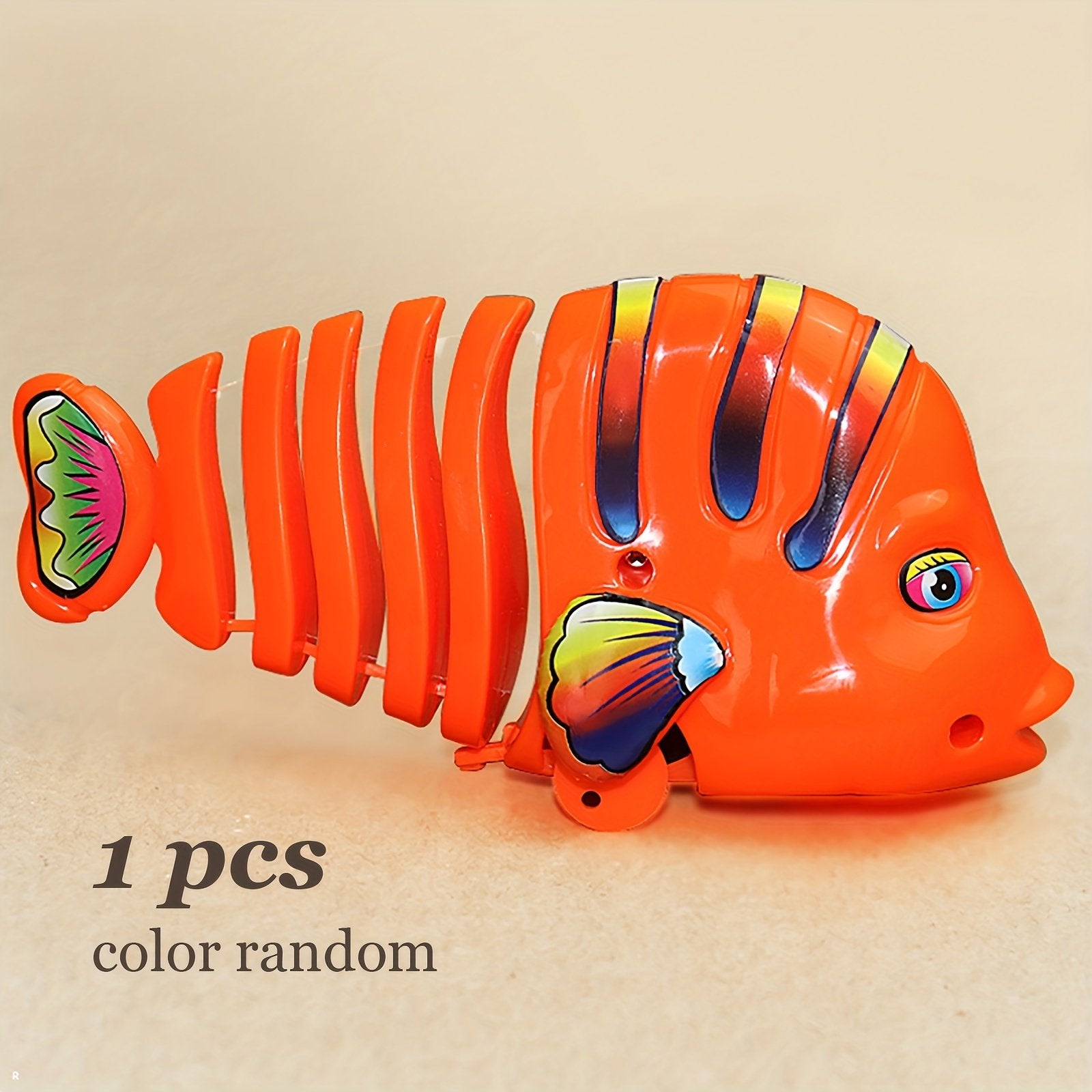 Colorful Winding Fish Shape Toy - Fesara